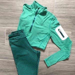 City sports quarter zip jacket